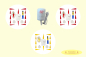 Preview: Sterne-Set A1b rot/gelb/rot